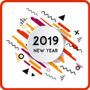 Happy New Year Wishes Greetings Cards 2019 APK