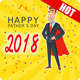 Happy Father's Day Greeting Cards 2018 icône