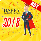Happy Father's Day Greeting Cards 2018 آئیکن