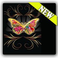 2 Schermata Abstract Butterflies Wallpaper