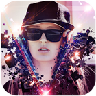 Abstract Overlay Photo Effect آئیکن
