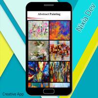 Abstract Painting poster