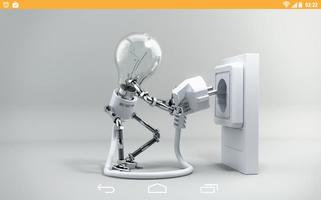 Funny Lamp Electricity 4K LWP screenshot 4