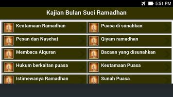 Kajian Bulan Suci Ramadhan ภาพหน้าจอ 3
