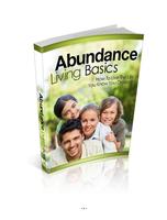 Abundance Living Basics Affiche