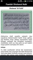 Fadhilah Sholawat Nabi imagem de tela 2