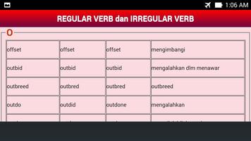 Regular & Irregular Verbs ภาพหน้าจอ 2