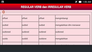 Regular & Irregular Verbs captura de pantalla 2
