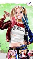 Harley Girl  HD  Lock imagem de tela 2