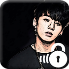 Jungkook  BTS PIN Lock Screen ícone