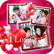 Best I Love You Romantic Photo Collage