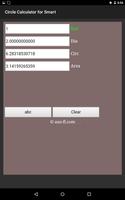 Circle Calculator capture d'écran 3
