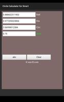 Circle Calculator capture d'écran 1