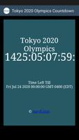 2020 Summer Olympics Countdown Affiche