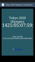 2020 Summer Olympics Countdown poster