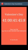 Valentine's Day Countdown Cartaz