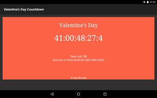 Valentine's Day Countdown 截圖 1