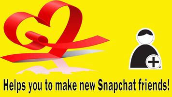Add Friends On Snapchat! Plakat