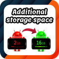 Increase storage space