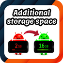 Increase storage space APK