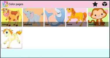 Color Pages - Coloring Animals screenshot 2