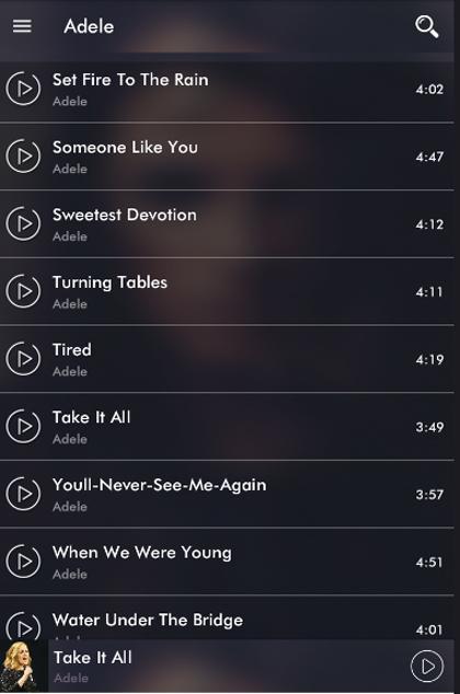 Adele Songs Mp3 for Android - APK Download