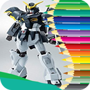 Robo Trans Coloring Page APK