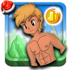 Jungle boy run: Christmas Gold icône