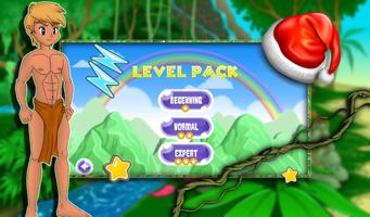 Jungle boy run: Christmas Gold screenshot 2