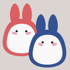 Twins Rabbits-icoon