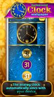 Background Clock Wallpaper captura de pantalla 3