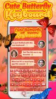 Cute Butterfly Keyboard screenshot 2
