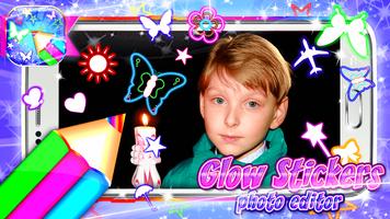 Glow Stickers Photo Editor ภาพหน้าจอ 3