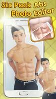 Six Pack Abs Photo Editor Affiche