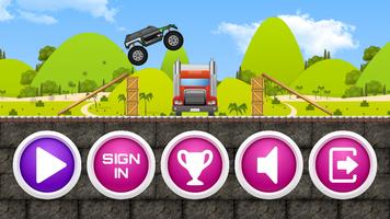 Monster Trucks Game For Kids 3 Poster