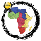 Drapeau de pays africain icône