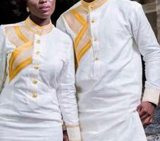 African Couple Fashion Ideas ภาพหน้าจอ 1