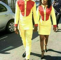 African Couple Fashion Ideas ภาพหน้าจอ 3