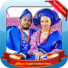 African Couple Fashion Ideas آئیکن