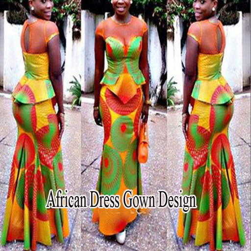 African Dress Gown Design