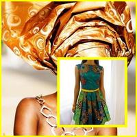 Poster Fashion Design africano