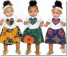 Crianças africanas moda estilos de Ancara 2018 Cartaz
