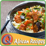 Recettes africaines icône