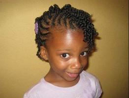 Africa child hair braided syot layar 1