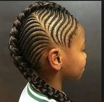 Africa child hair braided syot layar 3