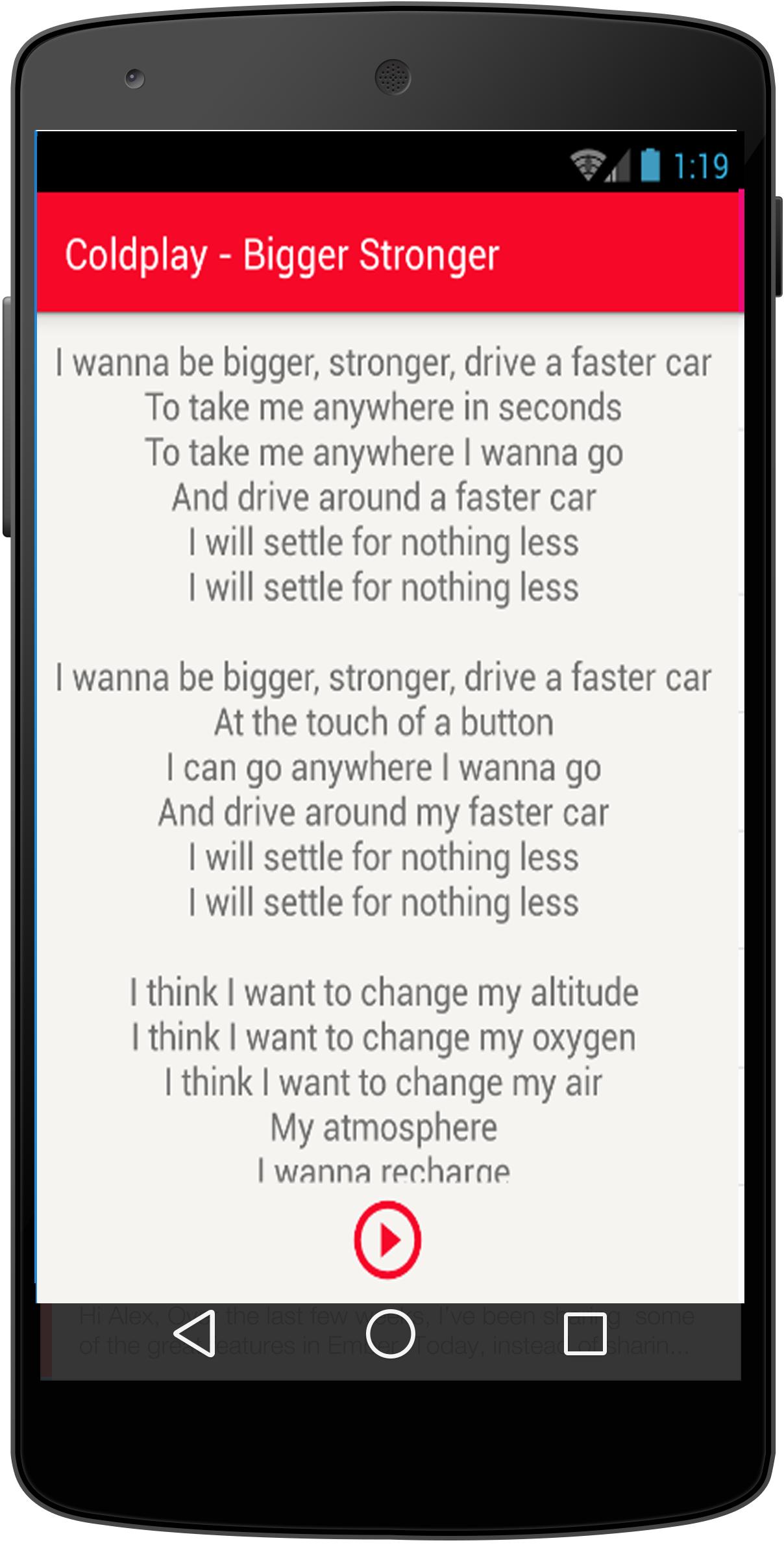 Coldplay Bigger Stronger For Android Apk Download