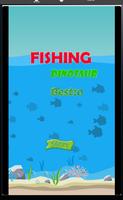 Dinosaur Fishing fun kids game постер