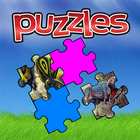 Dinosaur Puzzles Game for Kids アイコン