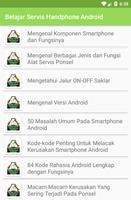 Belajar Servis Handphone Android penulis hantaran