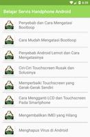 Belajar Servis Handphone Android اسکرین شاٹ 1